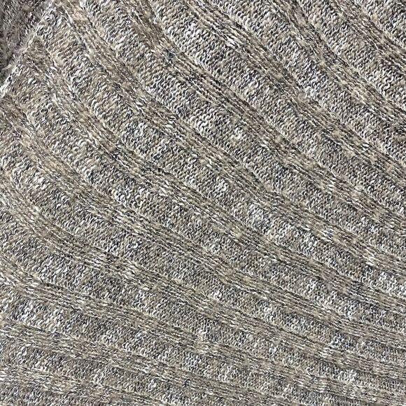 Free People Boho Ribbed Wool Blend Open Front Cardigan Sweater Knit - Picture 5 of 12